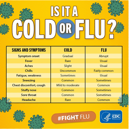 Is it cold or flu?